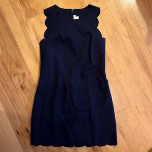 J. Crew mini navy dress